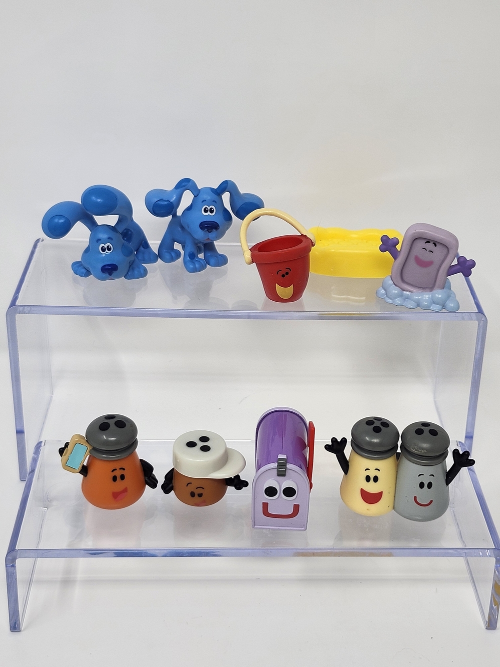 Blue's Clues & You Figure Lot 9 Pieces Blue Nickelodeon 2019 Spin Master